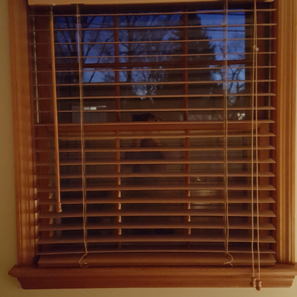 Exc.Cond.Blinds To Go Faux Wood Blinds 30 7/8 x 37